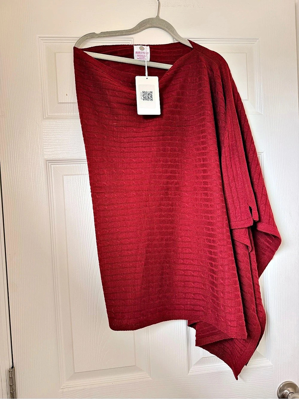 Marley Lilly Red Knit Sweater NWT